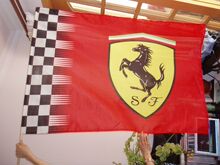 2012 上海F1 法拉利旗子　Ferrari F1　上海F1　法拉利队旗