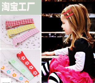  儿童发夹 韩国 简单大方款 百搭超值 头饰发饰品 一卡6只价
