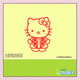 BLUES SHOP 08涂鸦墙贴hello ketty04