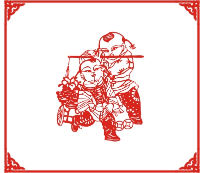 company hotel decorate Folk art paper-cut Window window waterproof PVC large Glass Sticker 003Fin the Festive supplies/Gift , Hi word/Paper cut/Sticker category - from Buy2taobao.com to provide professional Taobao agent buy service