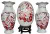 花开富贵三件套/花瓶礼品/开业礼品/家居装饰/工艺礼品/工艺品