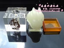 水晶胎毛章胎发章脐带章琉璃十二生肖宝宝印章宝宝纪念品免费刻字