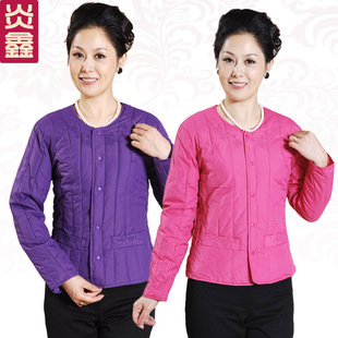  淘金币中老年棉服女装妈妈装冬装保暖羽绒棉内胆棉衣棉袄外套大码