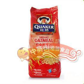  【中英街港货】桂格QUAKER（即食）燕麦片 原味 800g