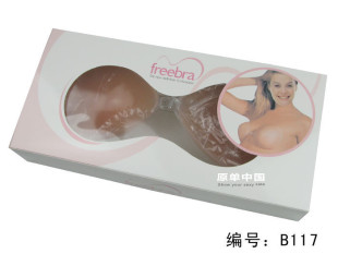 衣柜必备〓五皇冠精选进口环保生物胶隐形文胸〓性感乳沟的秘密