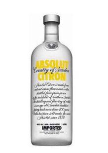  特价【洋酒】仓储直供ABSOLUT CITRON瑞典绝对伏特加柠檬味750ml