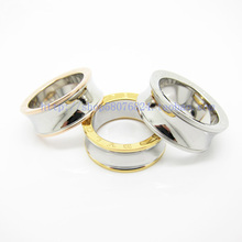 Bvlgari Bvlgari joyas de titanio BVLGARI nuevas parejas de alto pulido anillo ring ring