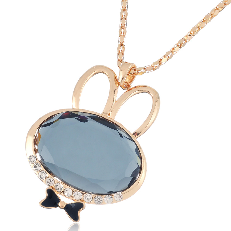 韩版精品气质毛衣链...