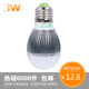 宸泰LED球泡E27球泡E27灯泡客厅吊灯节能灯泡LED灯泡3w超亮5159