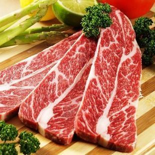  星级酒店 家宴 肉制品牛排原味 美国特级无骨牛小排蓝标 批发