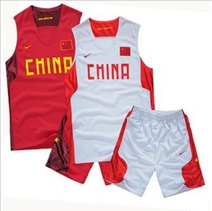 2012新款中国队国家队 男篮篮球服 球衣 套装 