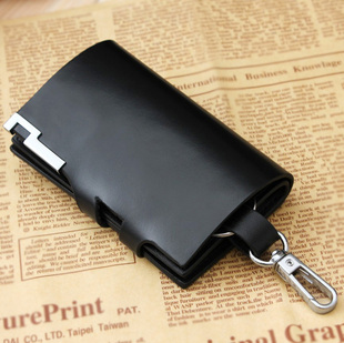  SOUF 正品 男士真皮钥匙包 汽车腰挂锁匙包 女士式牛皮 包邮 刻字