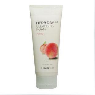 正品 The Face Shop 洗面奶/洁面/樱桃/水蜜桃/芦荟/柠檬/绿豆