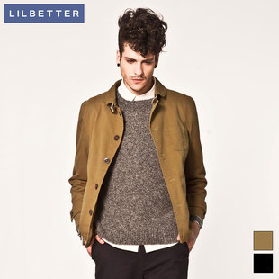  lilbetter春款夹克男翻领英伦风休闲男夹克男士外套男装潮流新品