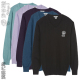 To buy on sb Vancl every guest\'s sincere product quality goods fashion embroidery cotton V long-sleeved sweater 5 color