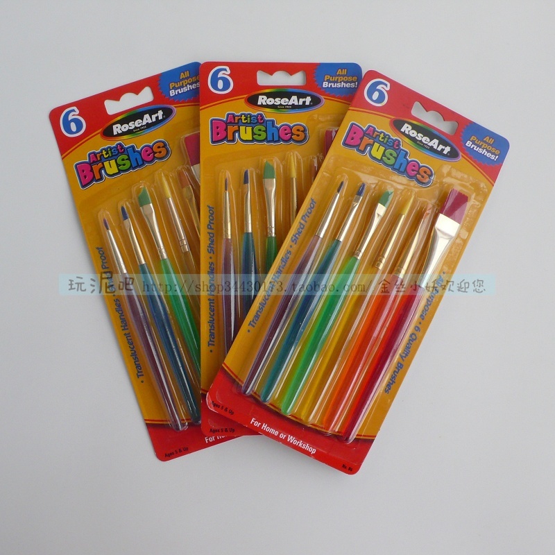 Special Offer Six colour Children brush Water chalk Scanning line pen Hook line pen Acrylic Brush Brush Pen Nail Penin the Toy/Childs/Puzzle/Building block/Model , Painting Supplies , Paintbrush/Brush category - from Buy2taobao.com to provide professional Taobao agent buy service