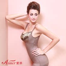 爱慕新品专柜正品香绫粉黛轻型中款美体塑身胸衣AM35F81