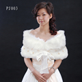  最爱新娘 金丝电脑绣花新娘毛披肩 婚纱礼服披肩 PJ003