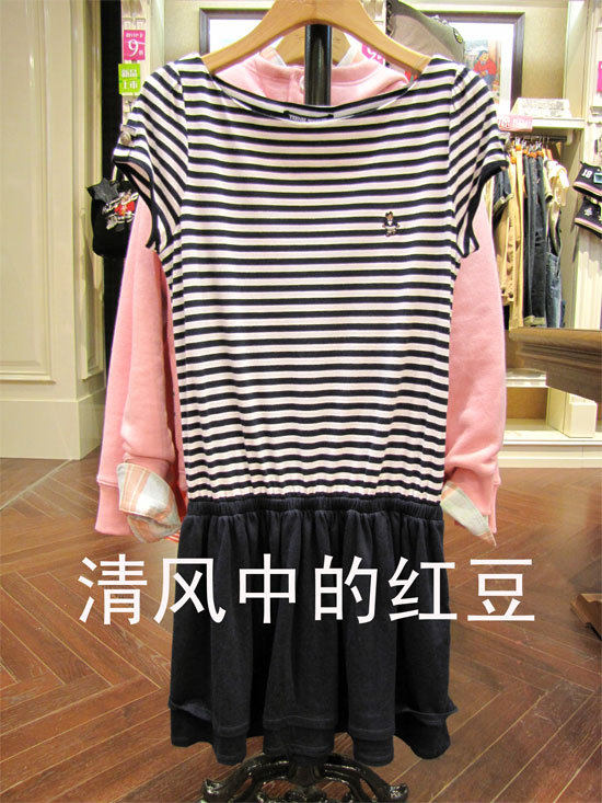 2012新款专柜正品 tw小熊 <span class=H>teenie</span> <span class=H>weenie</span> 代购 连衣裙 女装