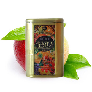  #淘特价# 清秀佳花果茶人 果粒茶 水果茶包邮 送冰糖大麦茶