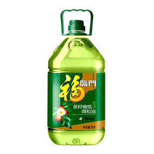  【天猫超市】福临门茶籽橄榄调和油5L/瓶