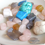 华德福玩具 玩耍石头 粉晶水晶石 小朋友的礼物 每袋约200g