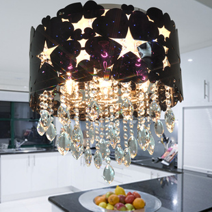 Crystal chandeliers lighting modern simple restaurant fashion bedroom living room lamp lamp lamp lamp nine hundred and twenty five-sixths