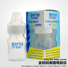 现货美国Bornfree/Born Free玻璃宽口防胀气奶瓶5oz(160ml)单独装