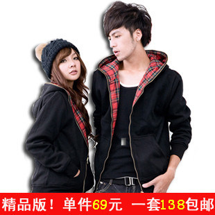 <span class=H>2011</span><span class=H>秋装</span><span class=H>新品</span><span class=H>大码</span><span class=H>女装</span><span class=H>加厚</span><span class=H>长袖</span><span class=H>卫衣</span><span class=H>正反</span><span class=H>两面</span><span class=H>格子</span><span class=H>情侣</span><span class=H>装</span><span class=H>情侣</span><span class=H>外套</span>
