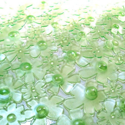 六角花按摩pvc防滑垫/浴室防滑垫/地垫/门垫/浴垫/浴缸防滑垫K3