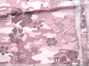 床品/沙发/家纺/服装布料diy手工拼布纯棉布迷彩印花粉红色.
