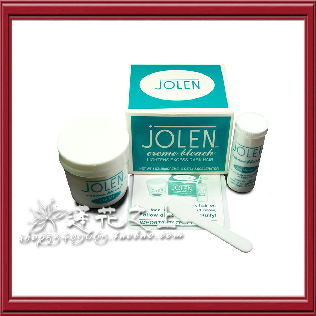 美丽俏佳人VIVI推荐！Jolen眉毛脱色膏/染眉膏优于SallyHansen35g