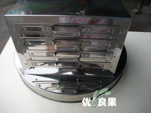 超厚0.5MM不锈钢 4层5抽 抽屉式 肠粉仓 肠粉机抽屉 肠粉机配件