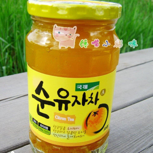 韩国直邮零食 KJ国际蜂蜜柚子茶 健康好喝风靡全网（非北京产）