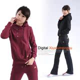 【秀秀梦姑】2010特价ADIDAS火爆连帽女款运动服春季套装 08001