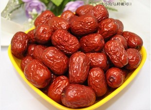  新疆特产 阿克苏灰枣 补血养颜 口感细腻 枣类制品 500g三份免邮
