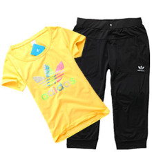 2012��Ʒ���ϴ�˹ADIDAS��Ҷ��Ů����װ�˶���Ů�Ӷ���T����װ