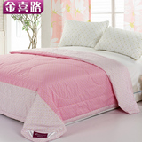 金喜路家纺 被子 100%棉 空调被 夏凉被 夏被 双人纯棉 单人全棉