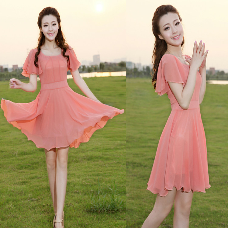 夏天<em>女连衣裙</em>短袖 : 夏天<em>女连衣裙</em>短袖图片及搭