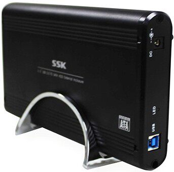 SSK飚王USB3.0硬盘盒3.5寸sata移动硬盘盒/HE-G130/送螺丝刀