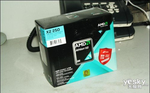 【中关村装机实体店+消保】AMD速龙 II X2 250盒装CPU 北京可送货