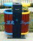 顶虎环保设备 双桶钢木垃圾桶 垃圾箱