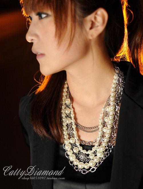 时尚<em>品牌</em>【一斤钻戒】珍珠般的奢华女人,韩单