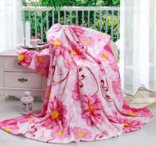  【1111购物节】皇者家纺 夏季毛毯空调毯珊瑚绒毯午睡毯毛巾被