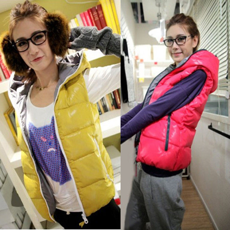 秋冬装新款韩版女装<em>森马女款羽绒</em>棉外套背心棉