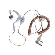 达景通 透明耳机 对讲机耳机 卷线透明耳机 透明线耳挂式耳机