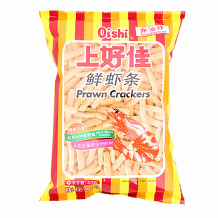 【天猫超市】上好佳 鲜虾条 40g/小包 休闲膨化食品 零食大王