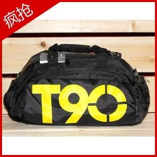  秒杀 T90单独鞋位 斜挎双肩背包 足球篮球包 健身包 三用 运动包