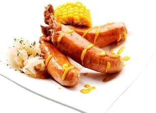 西餐原料 荷美尔 图林根风味香肠 面包\/披萨肠\/早餐肠1kg-搜牛网