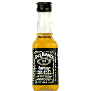 JACK DANIEL's 杰克丹尼威士忌50ml小酒版 原装进口洋酒